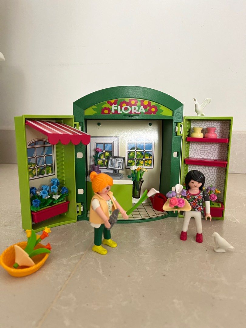 PLAYMOBIL City Life 5639 Flower Shop Play Box