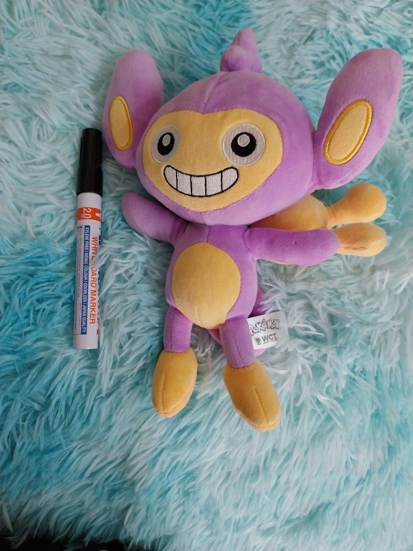 Pokemon aipom plush Hobbies Toys Toys Games on Carousell