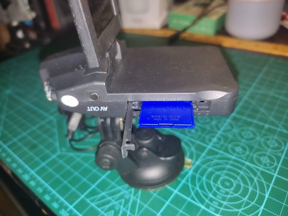 Portable Mini Digitia; Camera Record to SD card with IR Night Mode