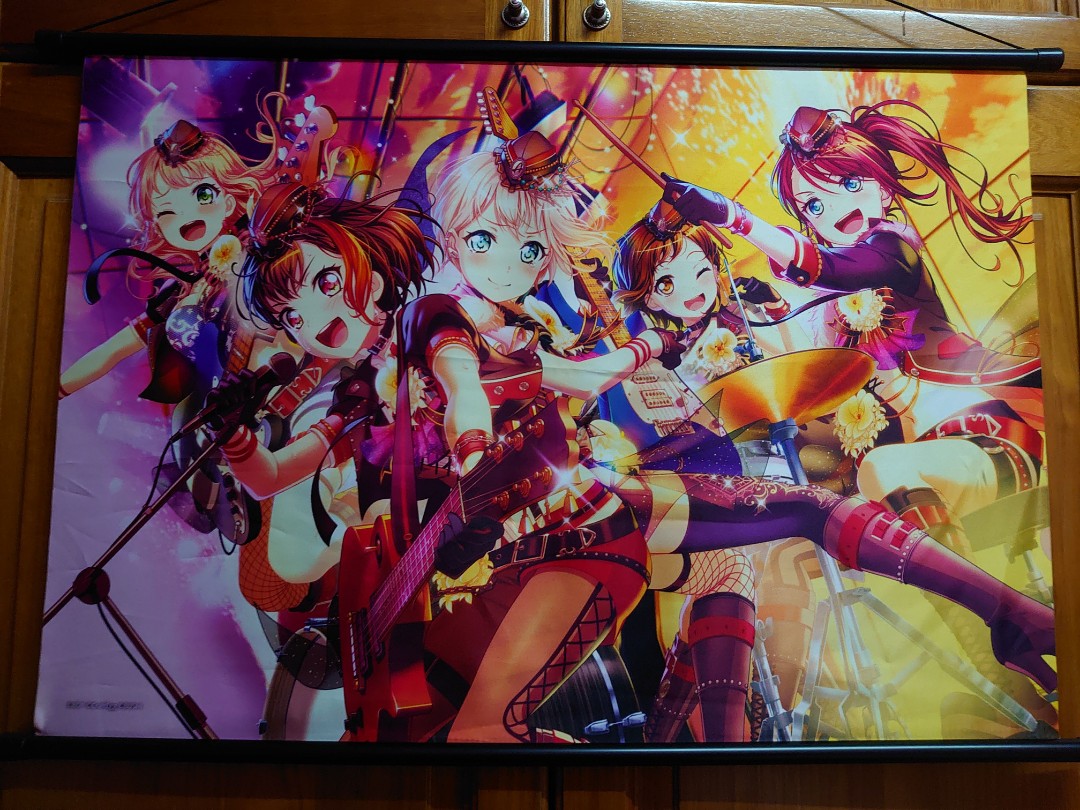 Bandori Afterglow Poster, Hobbies & Toys, Collectibles & Memorabilia ...