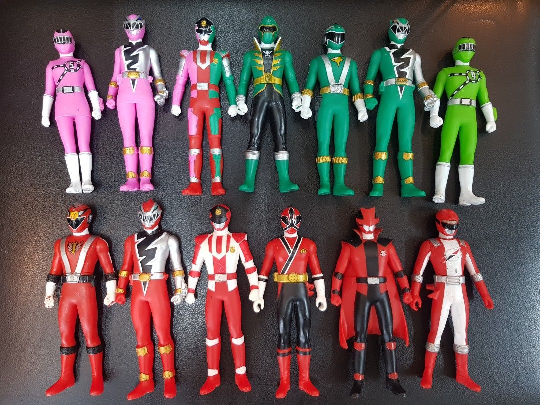 Super sentai action figures top