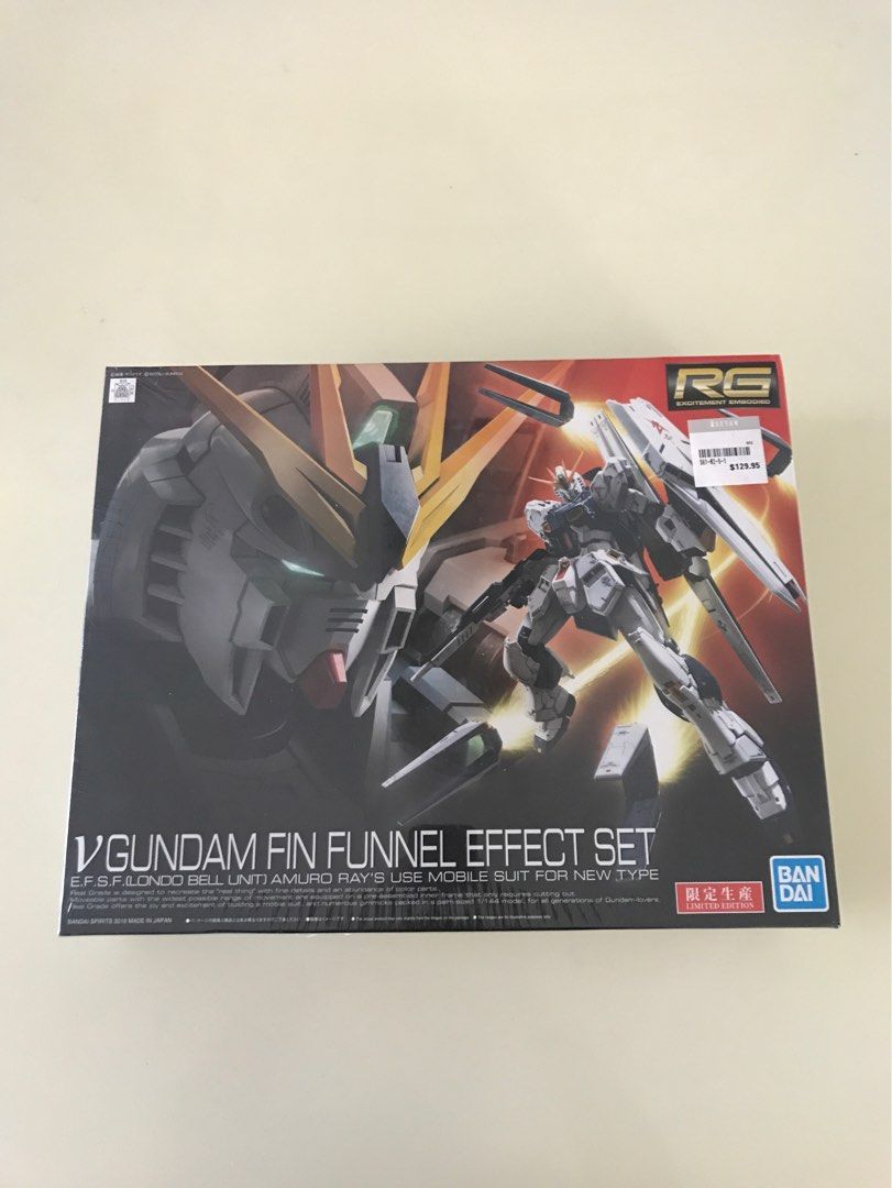 Rg V gundam fin funnel effect set, Hobbies & Toys, Toys & Games on