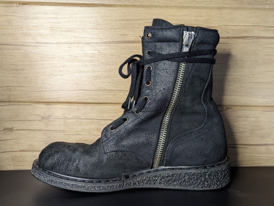 Rick owens deals anfibio boots