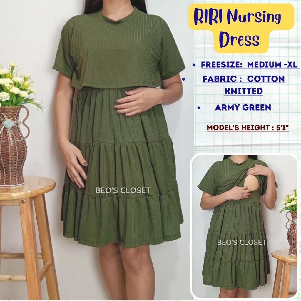 Shopee nursing dress discount