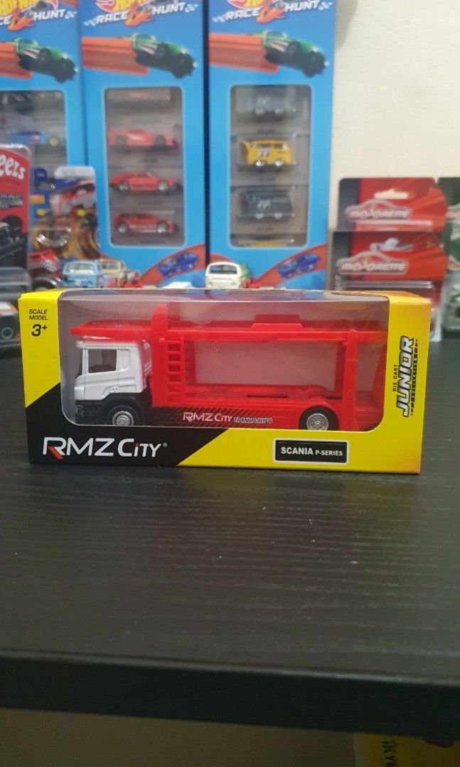 RMZ City Scania Transporter, Hobbies & Toys, Toys & Games on Carousell