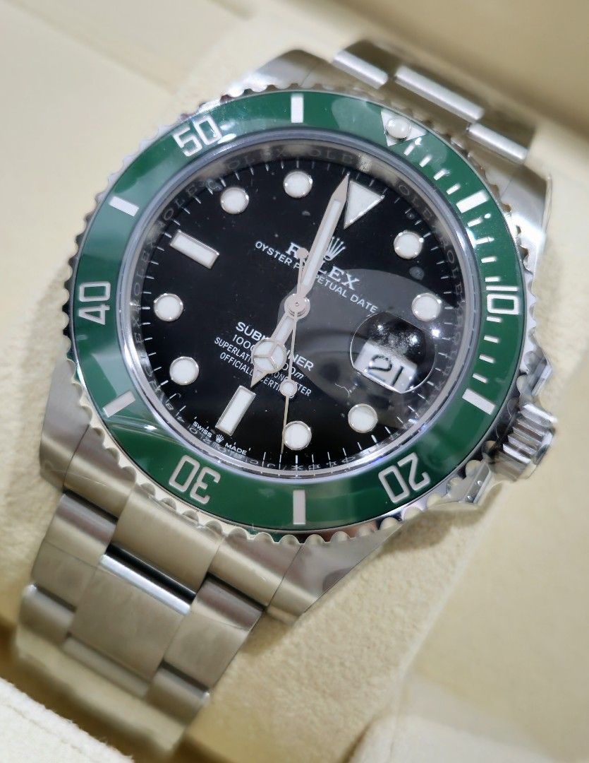 Rolex (Category: Luxury Watches) located in Manila. Submitted by bng21 (Listing ID 1232500920, Image 3). Description: brand newfull set 2023 41mm starbucks.