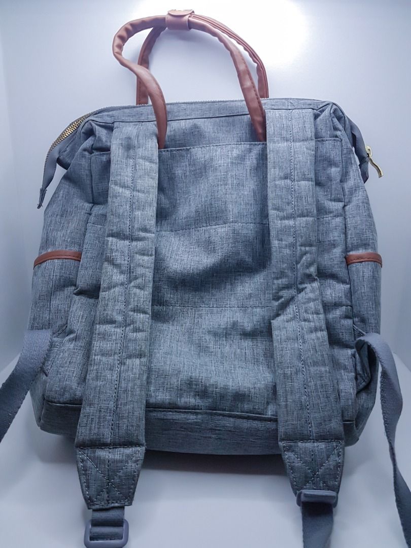 Ryco Madison Nappy Diaper Backpack Bag (Category: Backpacks) located in Manila. Submitted by hommie888 (Listing ID 1232504504, Image 2). Description: Specs: Length: 15 inches Height: 12 inches Width: 5 inches RFS: Decluttering. Still a bit negotiable. Message us for inquiries. Thank you and God bless. .