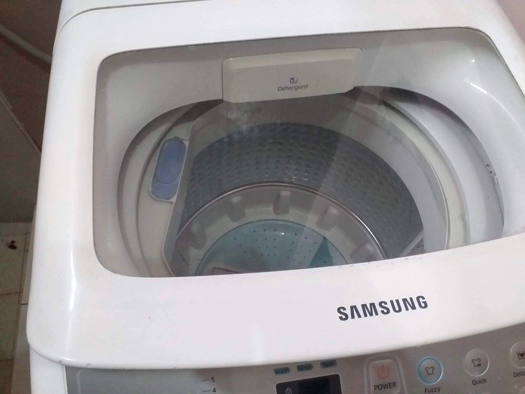 Samsung WA65H4200SW 6.5kg Top Load Washing Machine, TV & Home