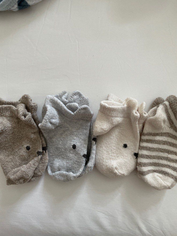Set of baby socks H&M, Babies & Kids, Babies & Kids Fashion on Carousell