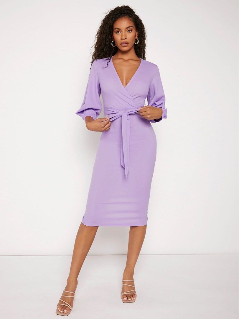 Shein hot sale lilac dress