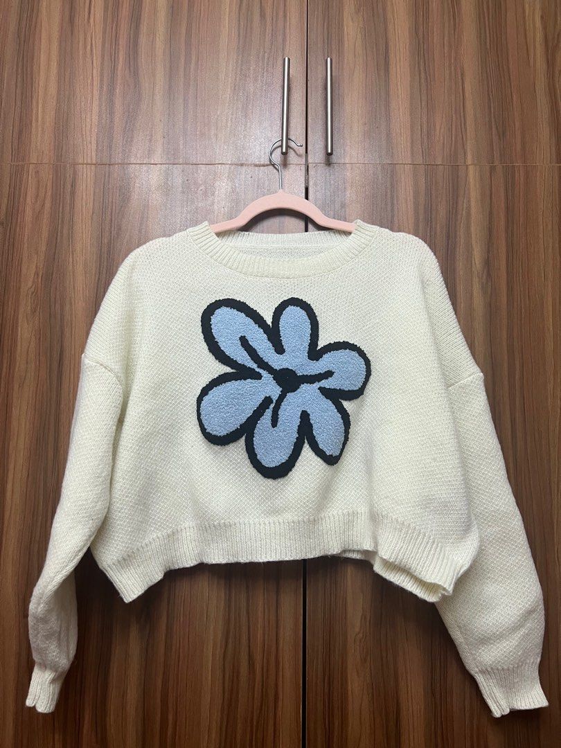 Shein white jumper hot sale