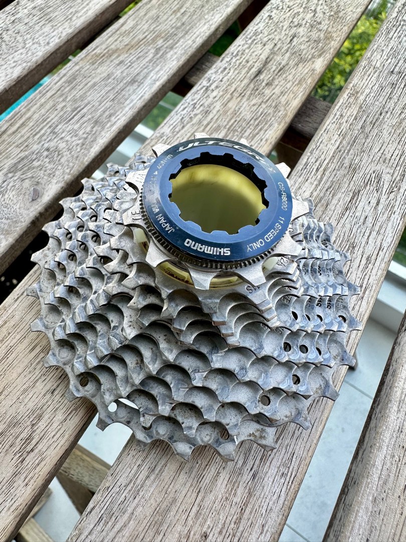 Cassette 11 vit. shimano ultegra r8000 hg 11 28 11 12 13 14 15 17 19 21