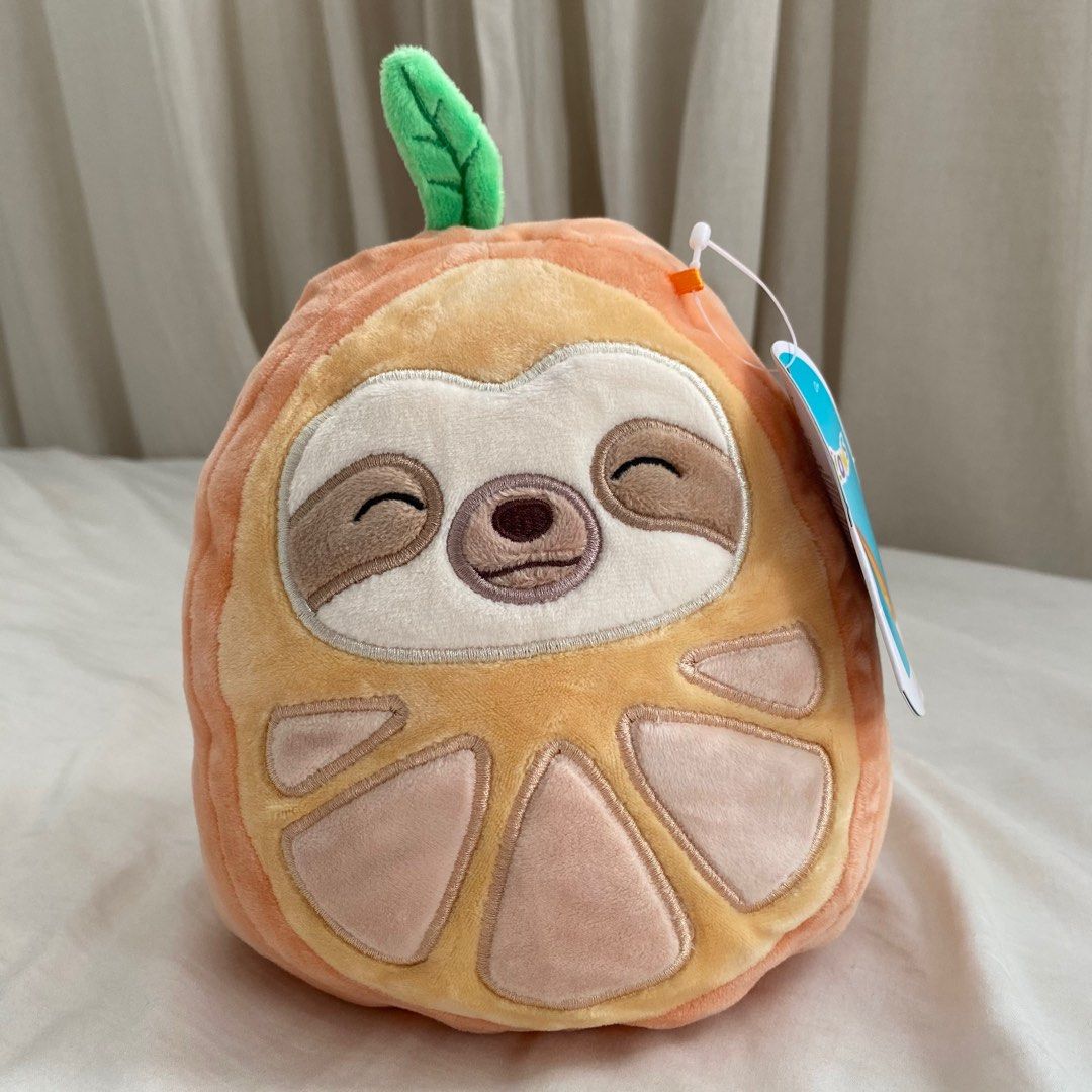 Simon the Orange Sloth 7 Squishmallow Hobbies Toys Toys Games on Carousell