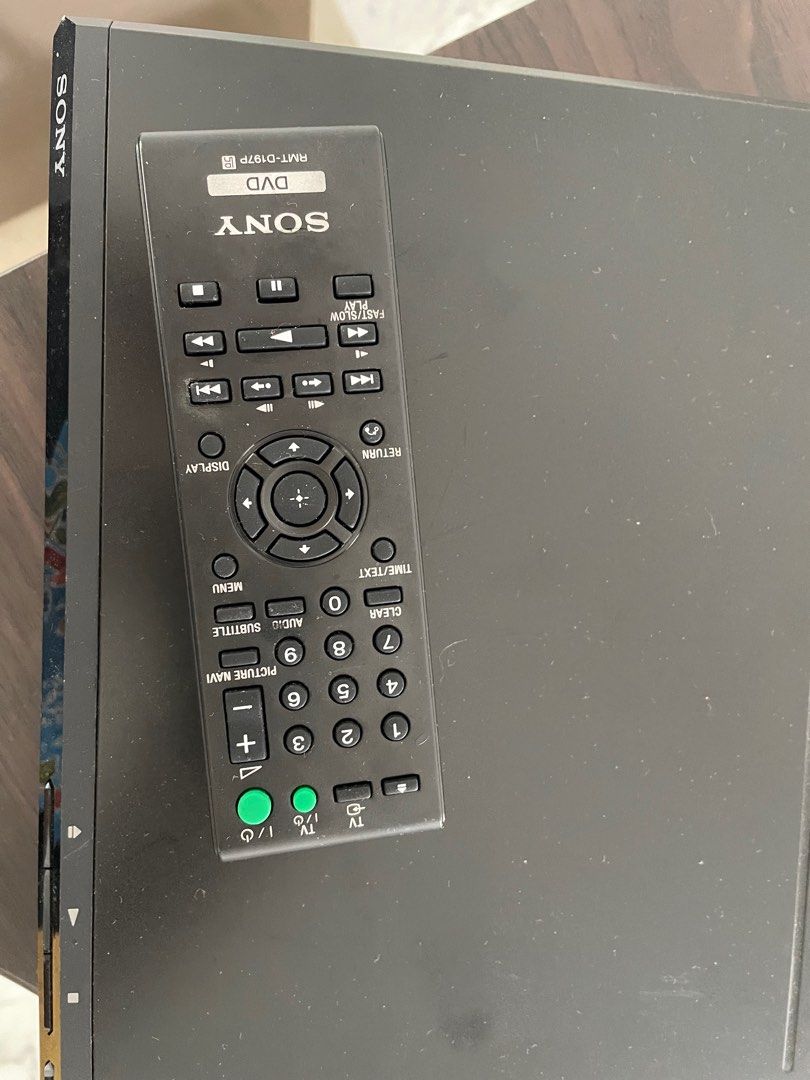 Sony CD/ DvD player SR370, TV & Home Appliances, TV & Entertainment ...