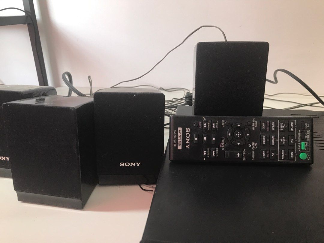 SONY DVD HOME THEATRE SYSTEM DAVTZ140, TV & Home Appliances, TV