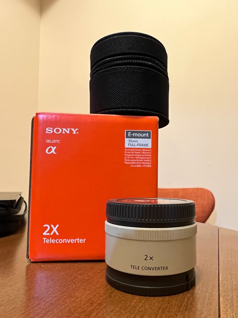 Sony SEL20TC 2x 增距接環, 攝影器材, 鏡頭及裝備- Carousell