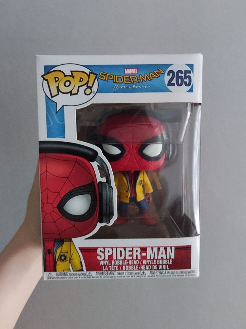 Spider man funko cheap pop yellow jacket