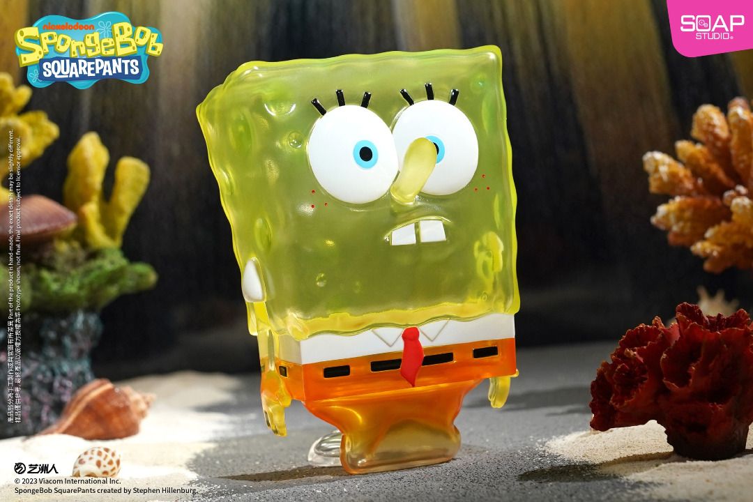 SpongeBob SquarePants Cursed SpongeBob / Patrick Figure (Translucent Ver.) (PREORDER), Hobbies