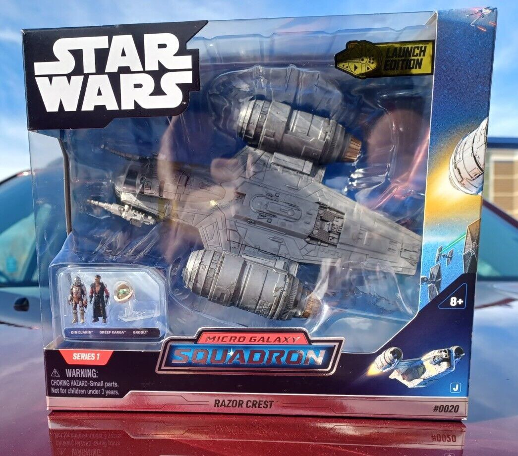 STAR WARS MICRO GALAXY SQUADRON Starship Class Razor Crest Mandalorian ...