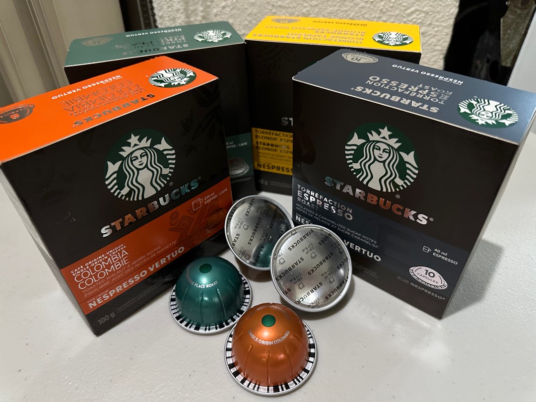 Starbucks Nespresso Vertuo Pods Capsules on Carousell