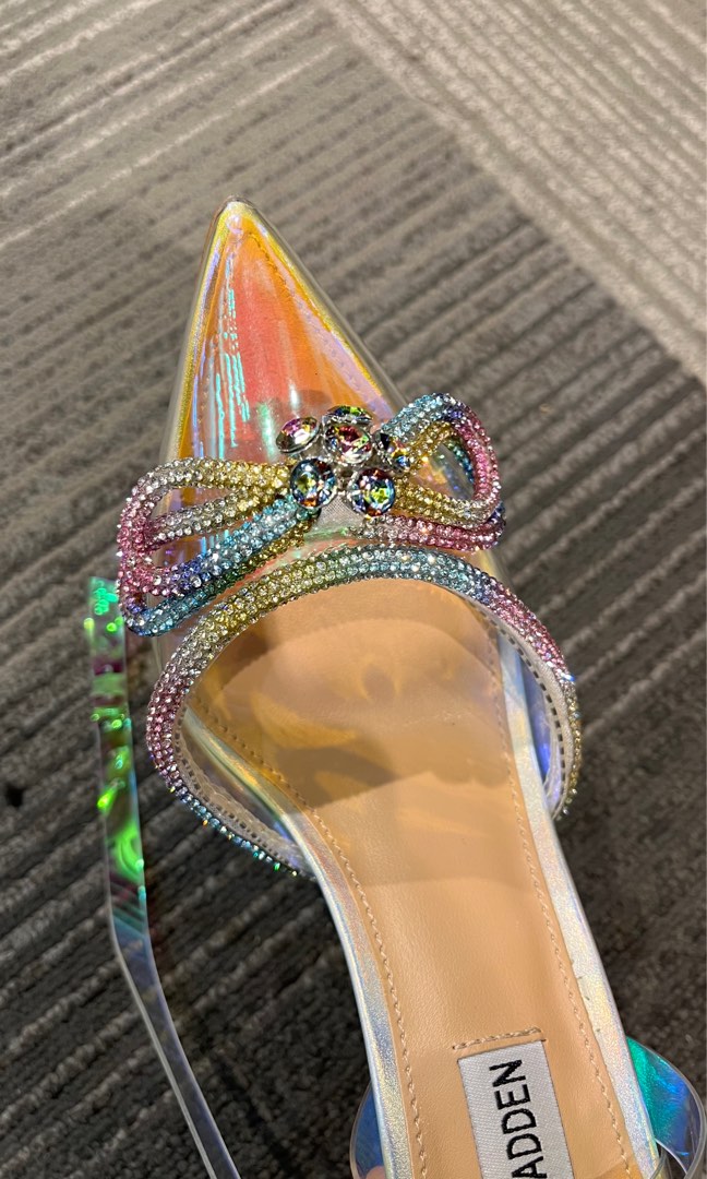 Steve madden cheap iridescent sandal