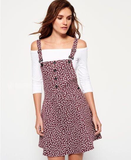 Superdry denim dungaree dress cheap