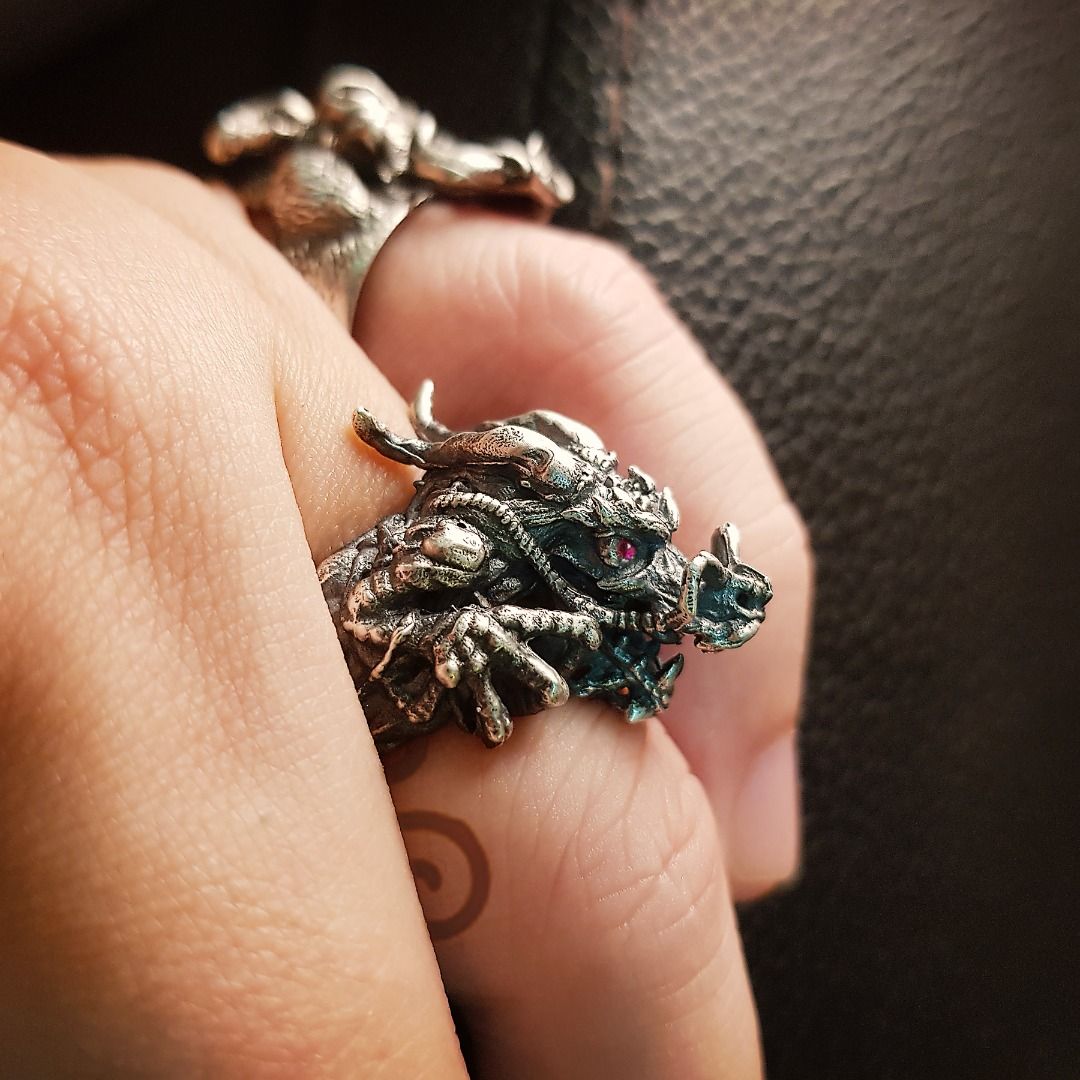 Chinese dragon clearance ring