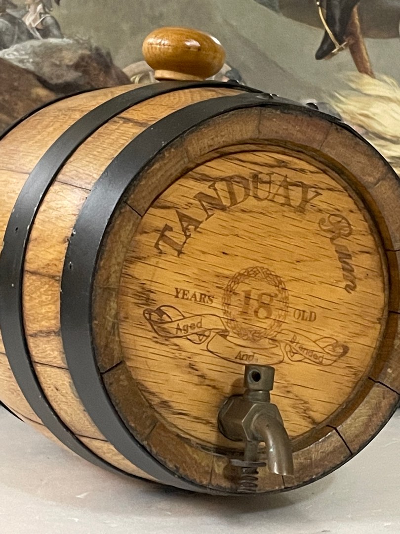 Tanduay Rum Oak Barrel liquor bar display item, Hobbies & Toys
