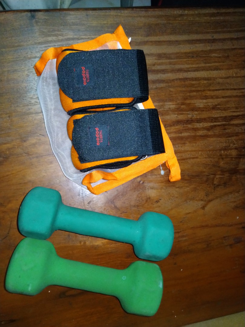 Tanita Popolo Ankle Weights & Dogs 1.5kg Dumbbells - From Japan, Sports