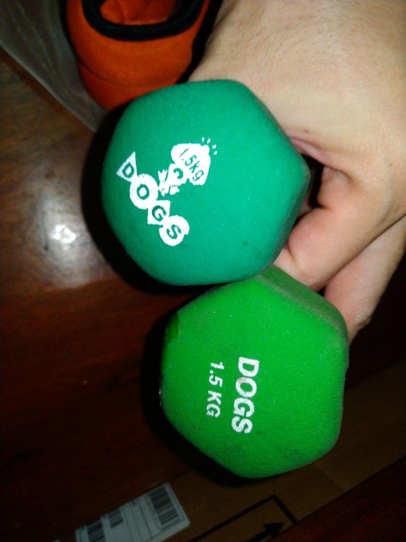 Tanita Popolo Ankle Weights & Dogs 1.5kg Dumbbells - From Japan, Sports