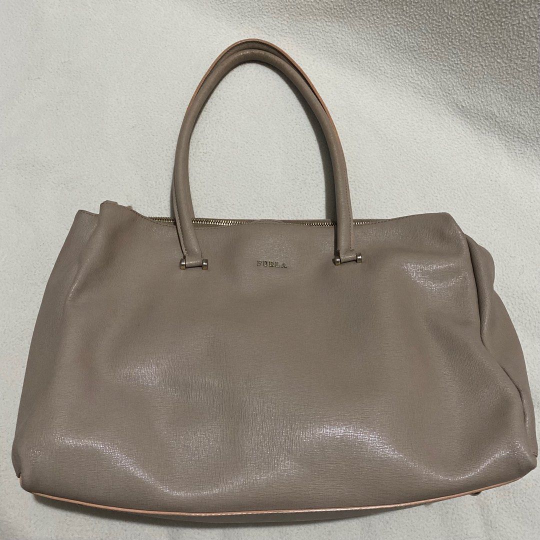 Furla new arrivals tas beige
