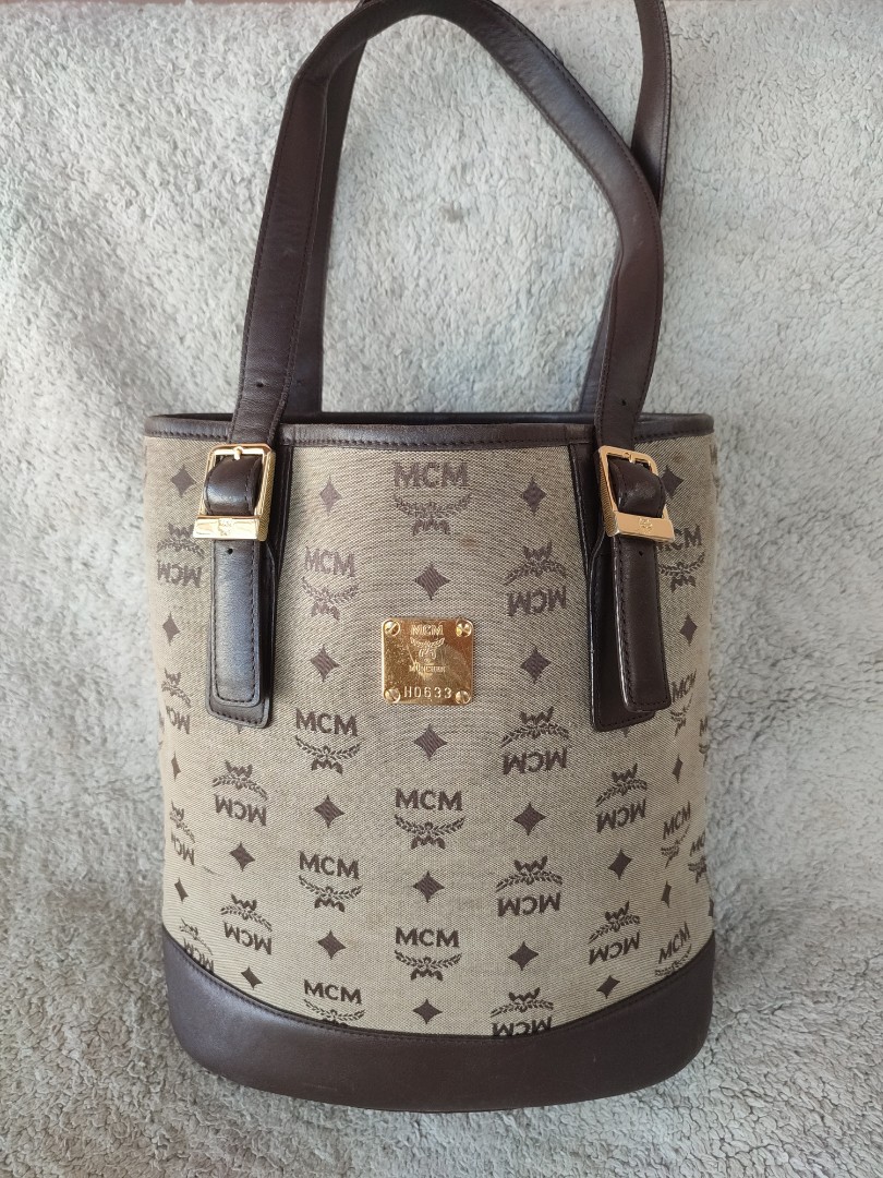 Tas tote MCM Munchen on Carousell