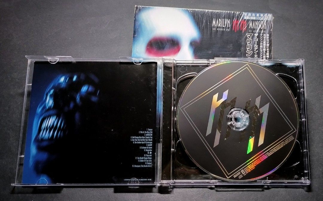 The Golden Age of Grotesque (Japan Deluxe Edition) - Marilyn Manson  (CD+DVD, Japan Limited Edition, 2003)