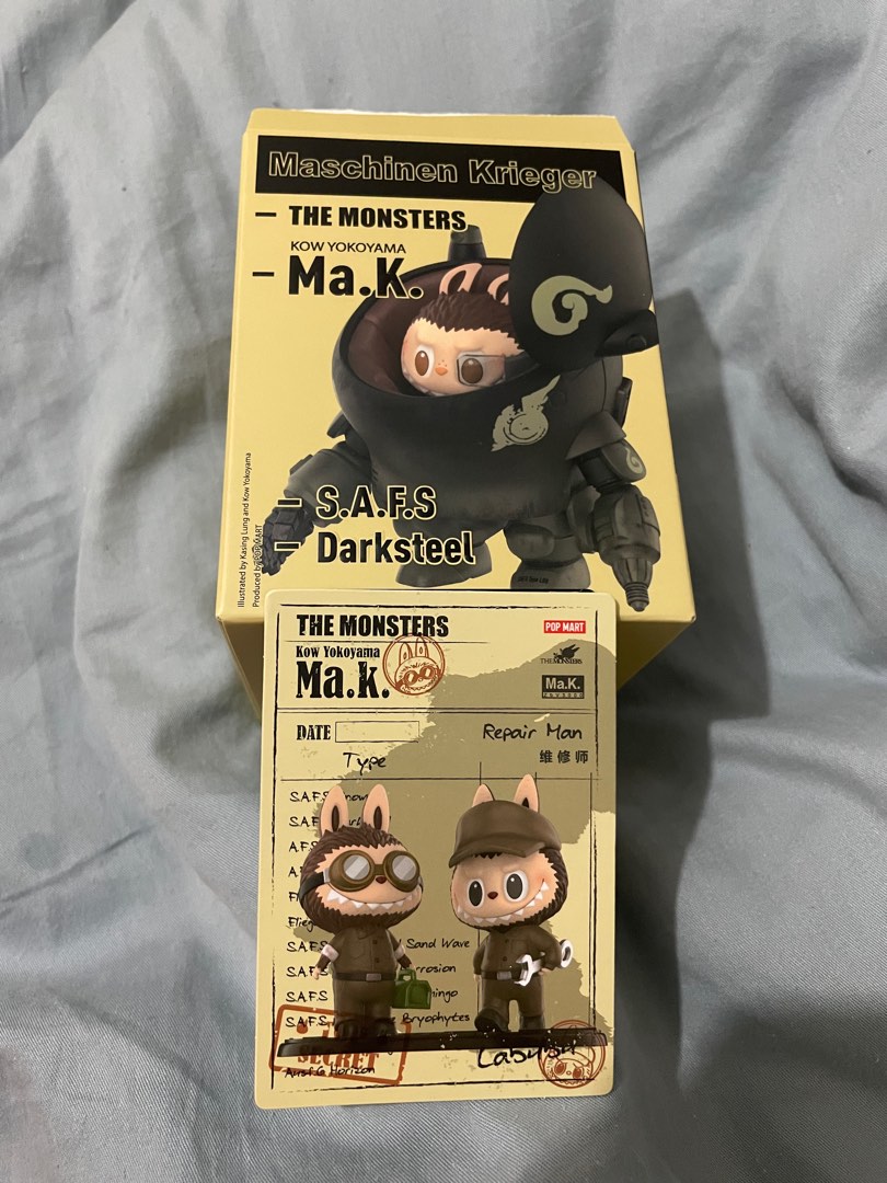 the monsters 橫山宏HOW2WORK × POPMART X KOW YOKOYAMA 隱藏款repair man 維修師secret, 興趣及遊戲, 玩具& 遊戲類- Carousell the monsters 橫山宏HOW2WORK × POPMART X KOW YOKOYAMA 隱藏款repair man 維修師secret, 興趣及遊戲, 玩具& 遊戲類- Carousell