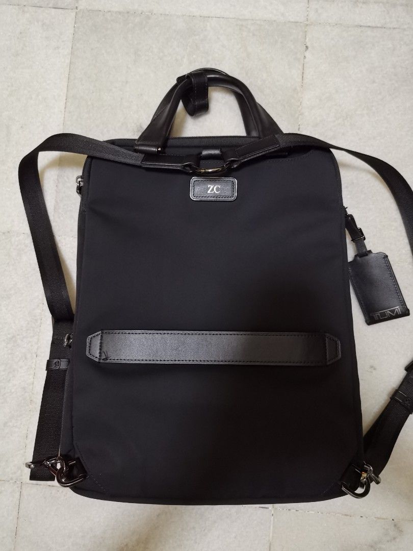 TUMI Harrison Stone Backpack Tote, Luxury, Bags & Wallets on Carousell