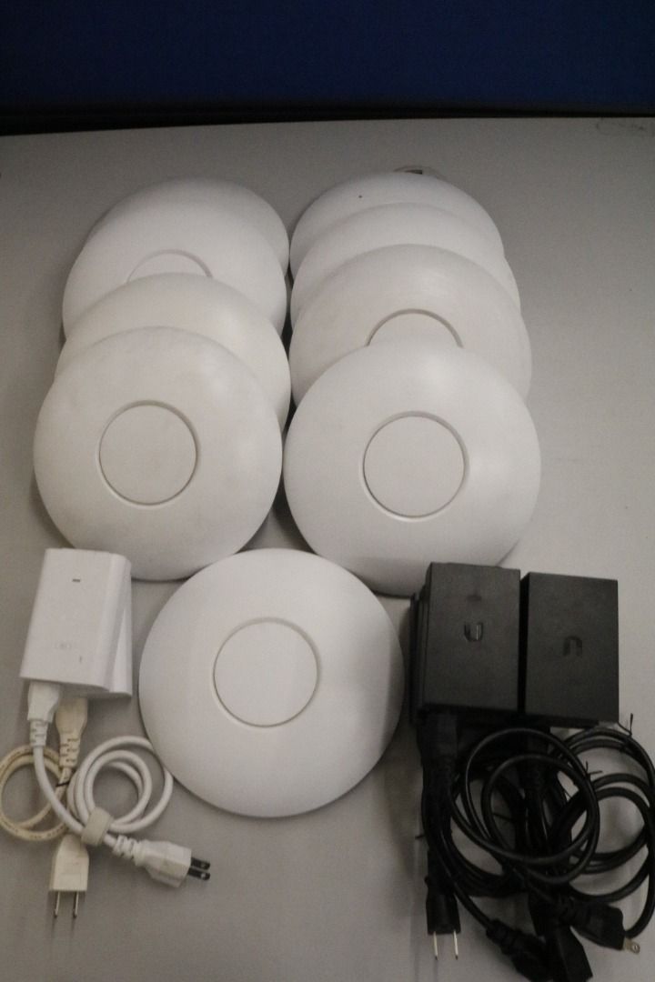 Ubiquiti Unifi AP AC Pro (Category: Networking) located in Quezon City. Submitted by johnluigie.pagal (Listing ID 1232514195, Image 2). Description: For Sale Ubiquiti Unifi AP AC Pro Php 7,500.00 each (Negotiable) Office Used 8 Pcs available - 2.4/5 GHz WiFi 5 bands (3x3 MIMO) - 1.3 Gbps aggregate throughput rate - Balanced antenna pattern for enhanced mounting versatility - (1) GbE RJ45 port (PoE In)* - (1) GbE RJ45 port for extended devices Inc