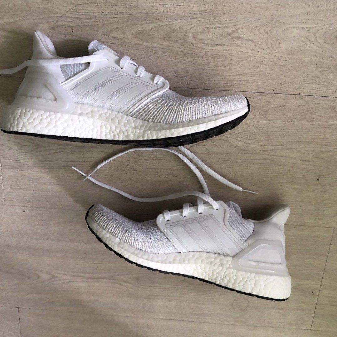 triple white ultraboost 20