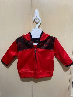 Under armour  baby infant red hoodie Jacket