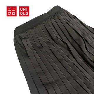 UNIQLO Asymmetry Pleated Skirt