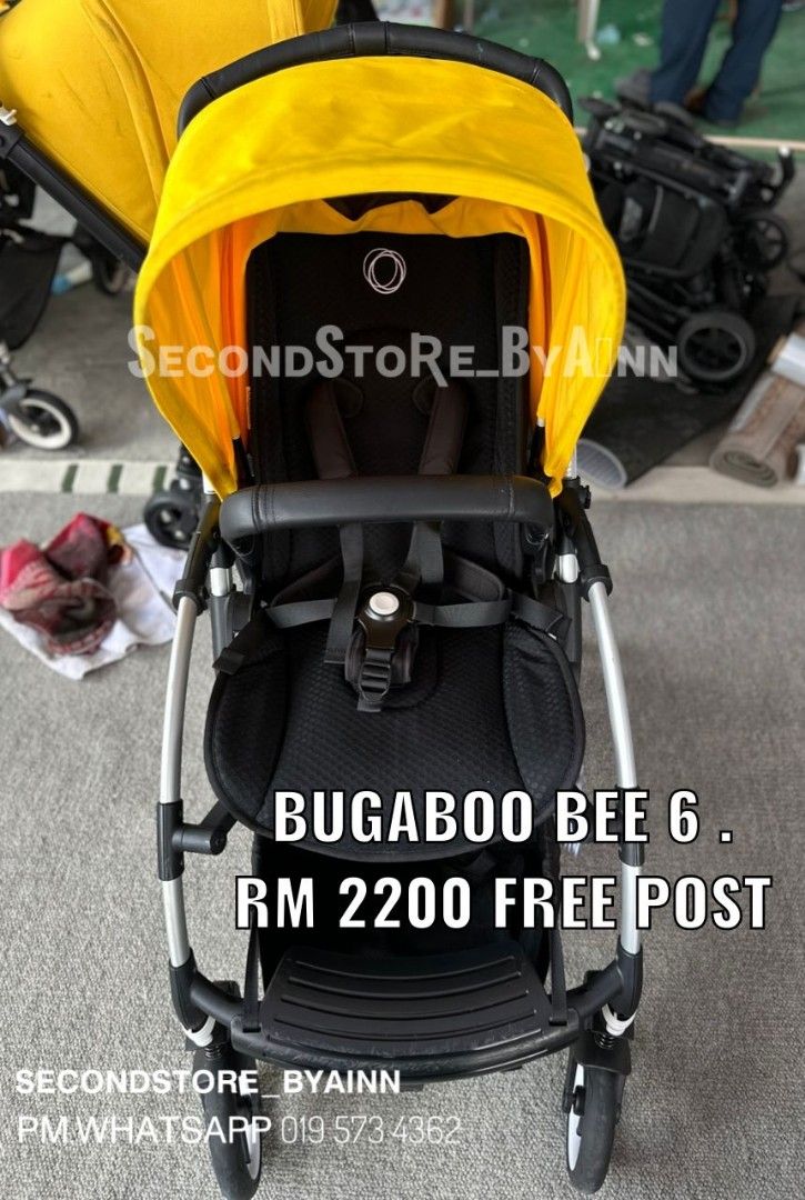 Used Bugaboo Bee 6 Stroller