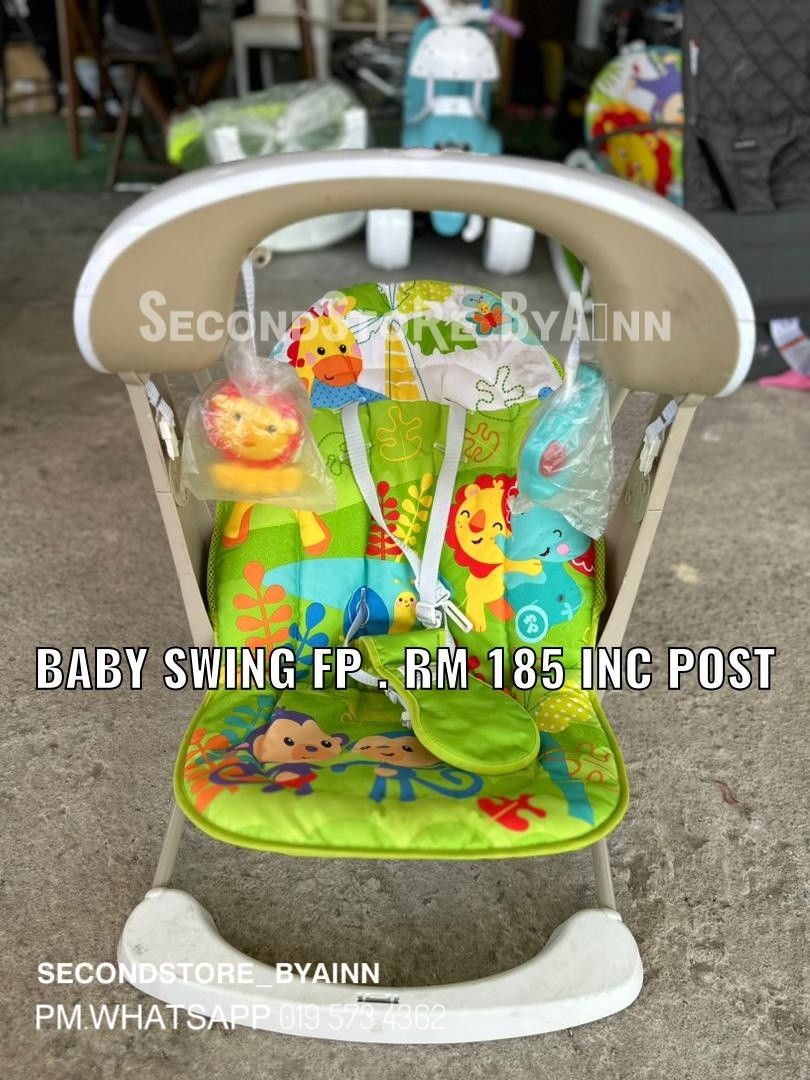 Used fisher price baby swing discount