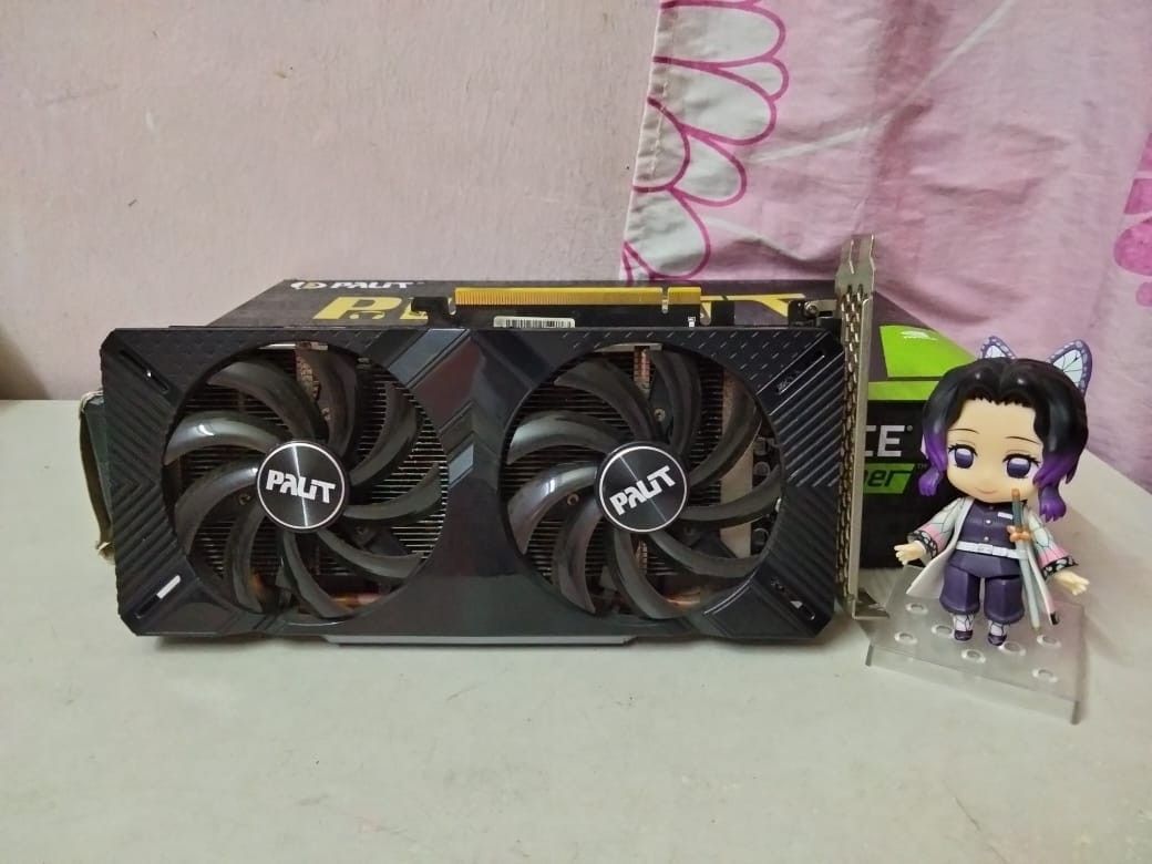 USED PALIT GeForce GTX 1660 SUPER GP 6GB GRAPHIC CARD, Computers