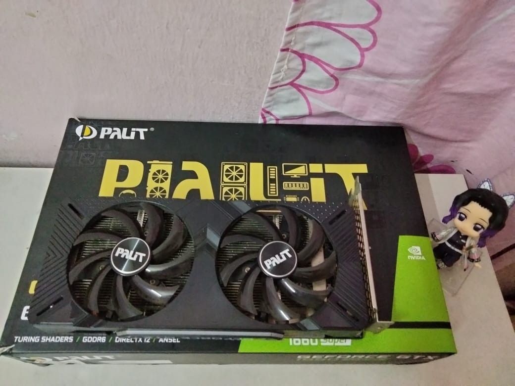 USED PALIT GeForce GTX 1660 SUPER GP 6GB GRAPHIC CARD, Computers