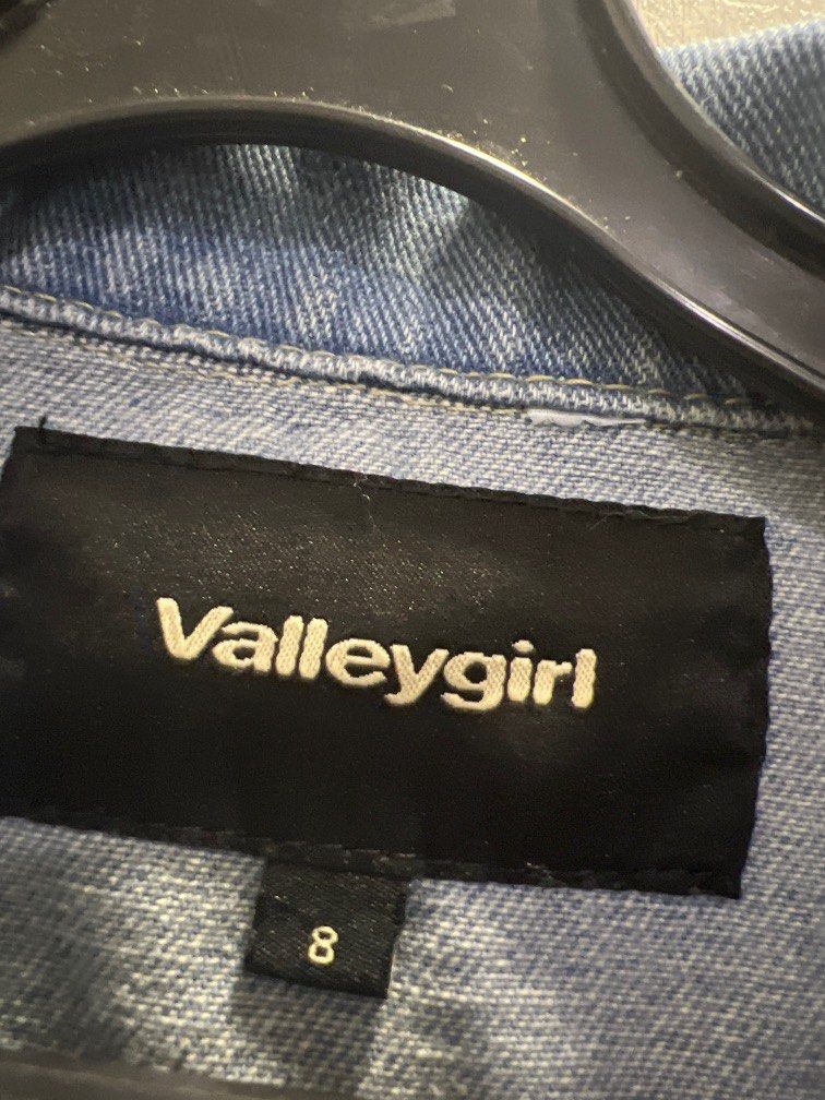 Valley girl Denim jacket Women s Fashion Coats Jackets and
