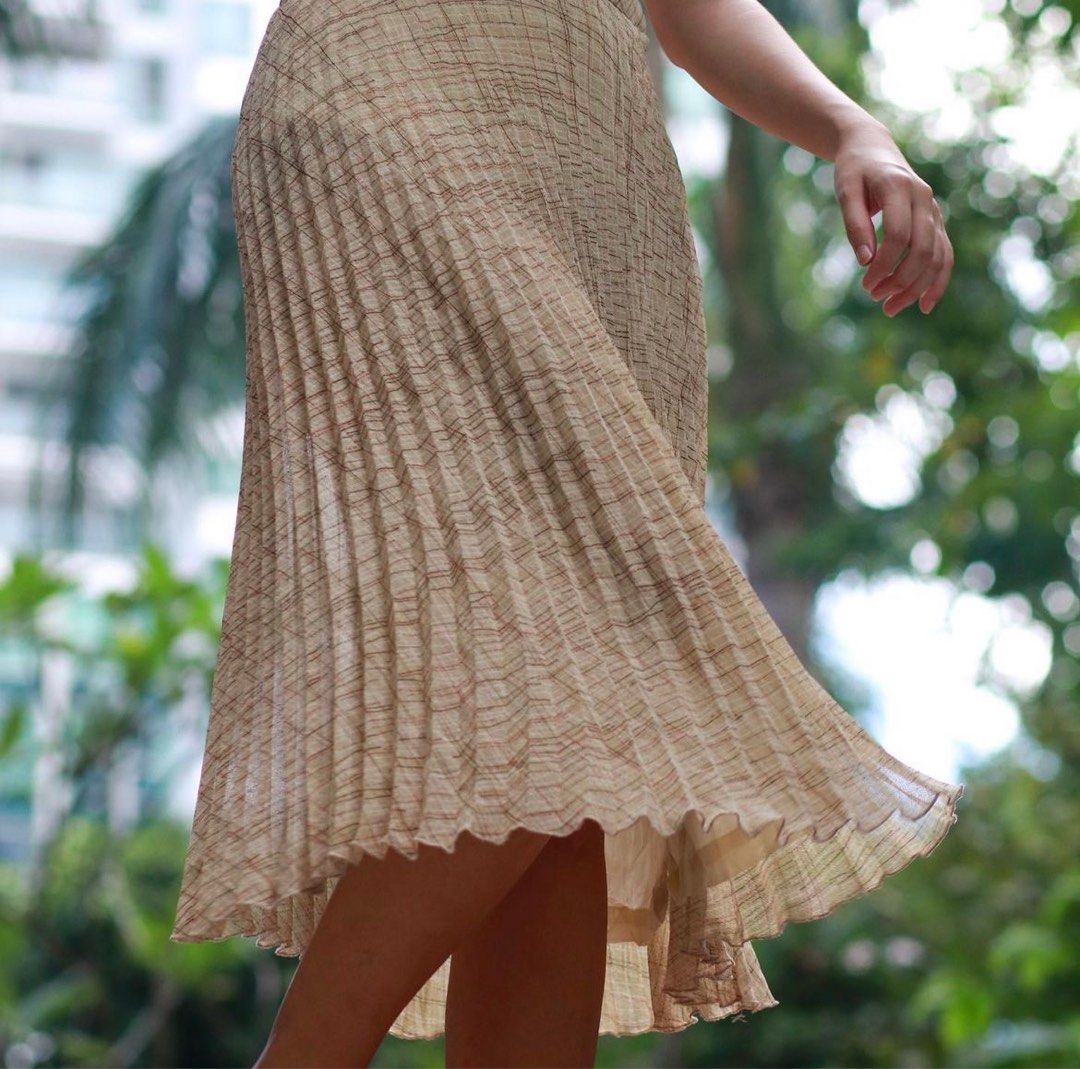 Striped 70s skirt shop