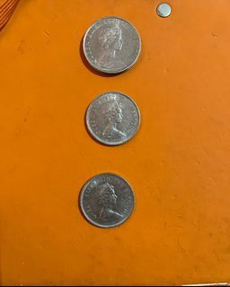Vintage coins