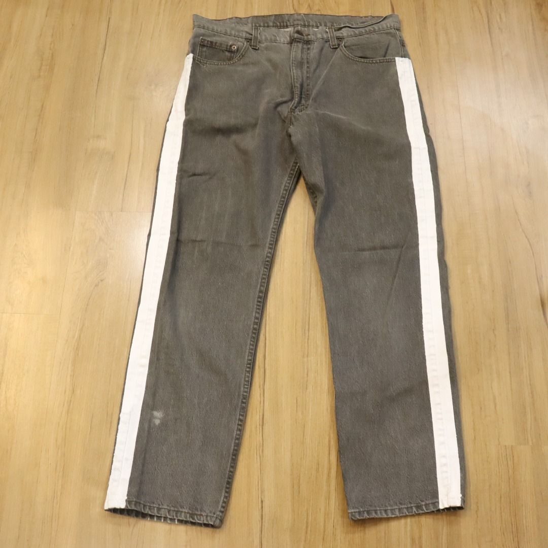 Striped line jeans online