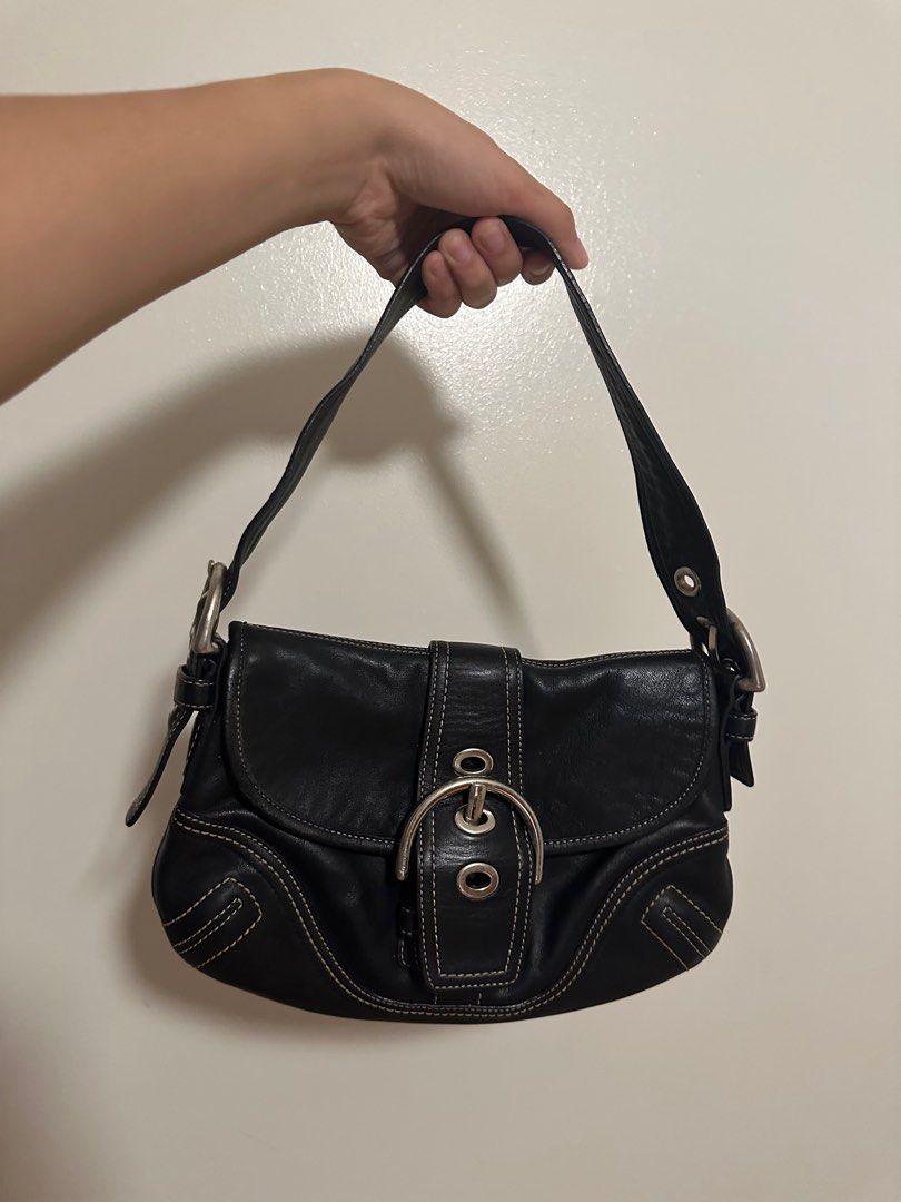 Black Leather Bags, Handbags & Purses | COACH® Outlet