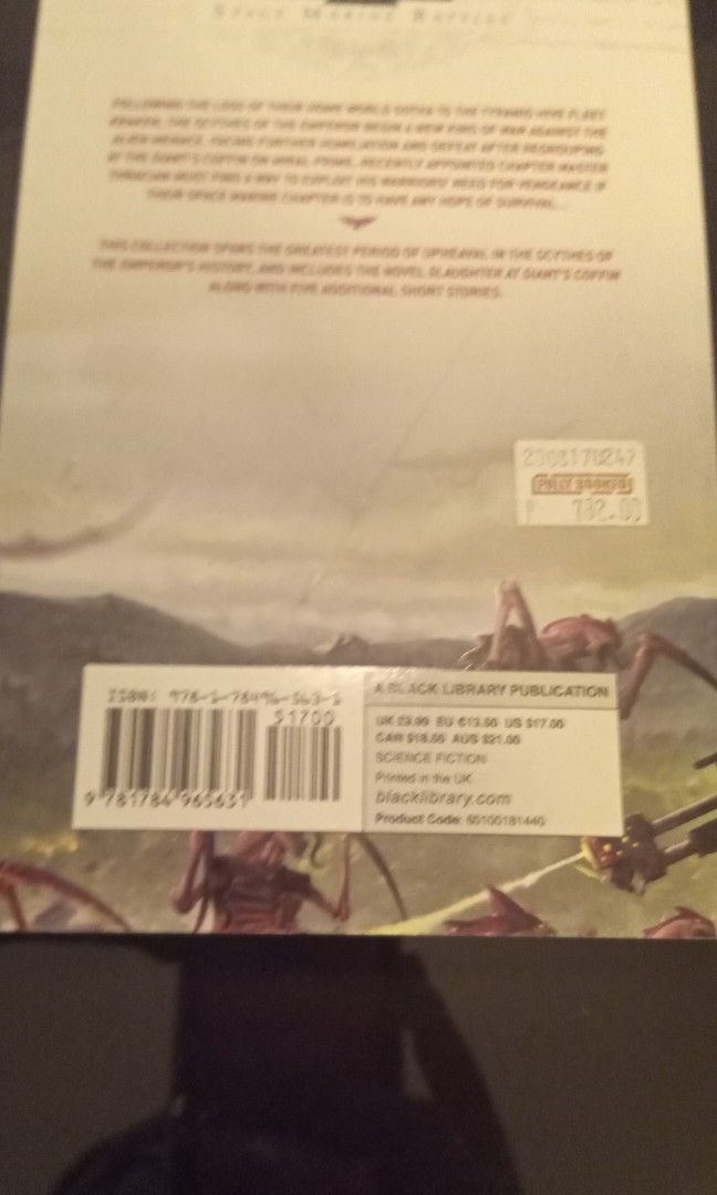 Warhammer 40k Scythes of the Emperor, Hobbies & Toys, Books & Magazines, Fiction & NonFiction