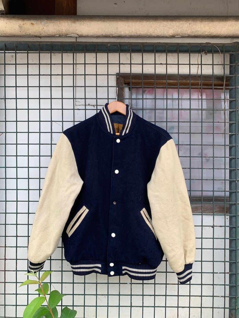 Blue and cream jacket Clearance